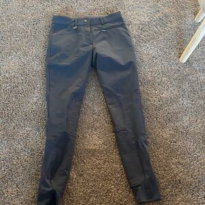 Kids Navy Riding Pants